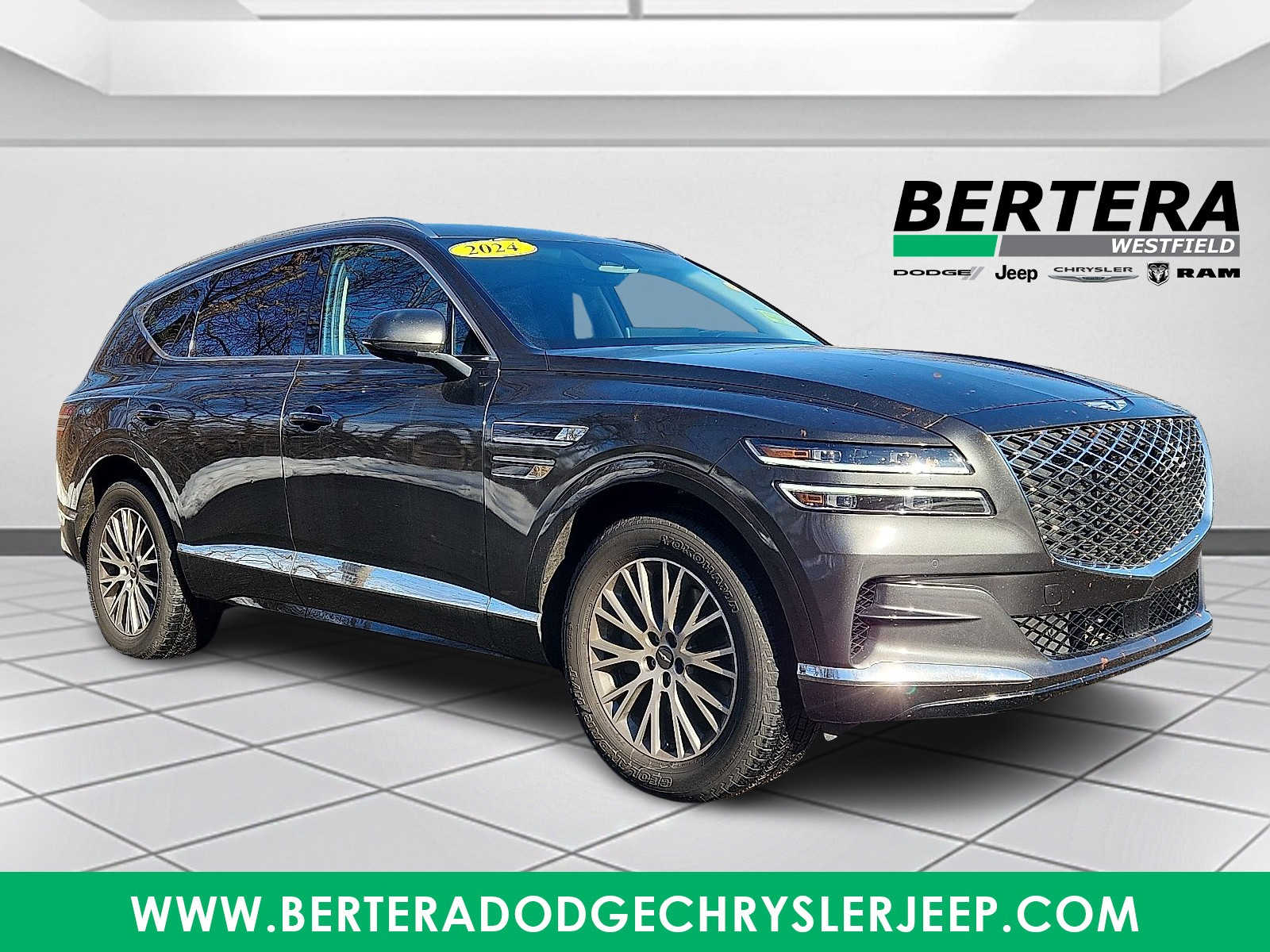 Makalu Gray 2024 Genesis GV80 All-Wheel Drive 8-Speed Automatic