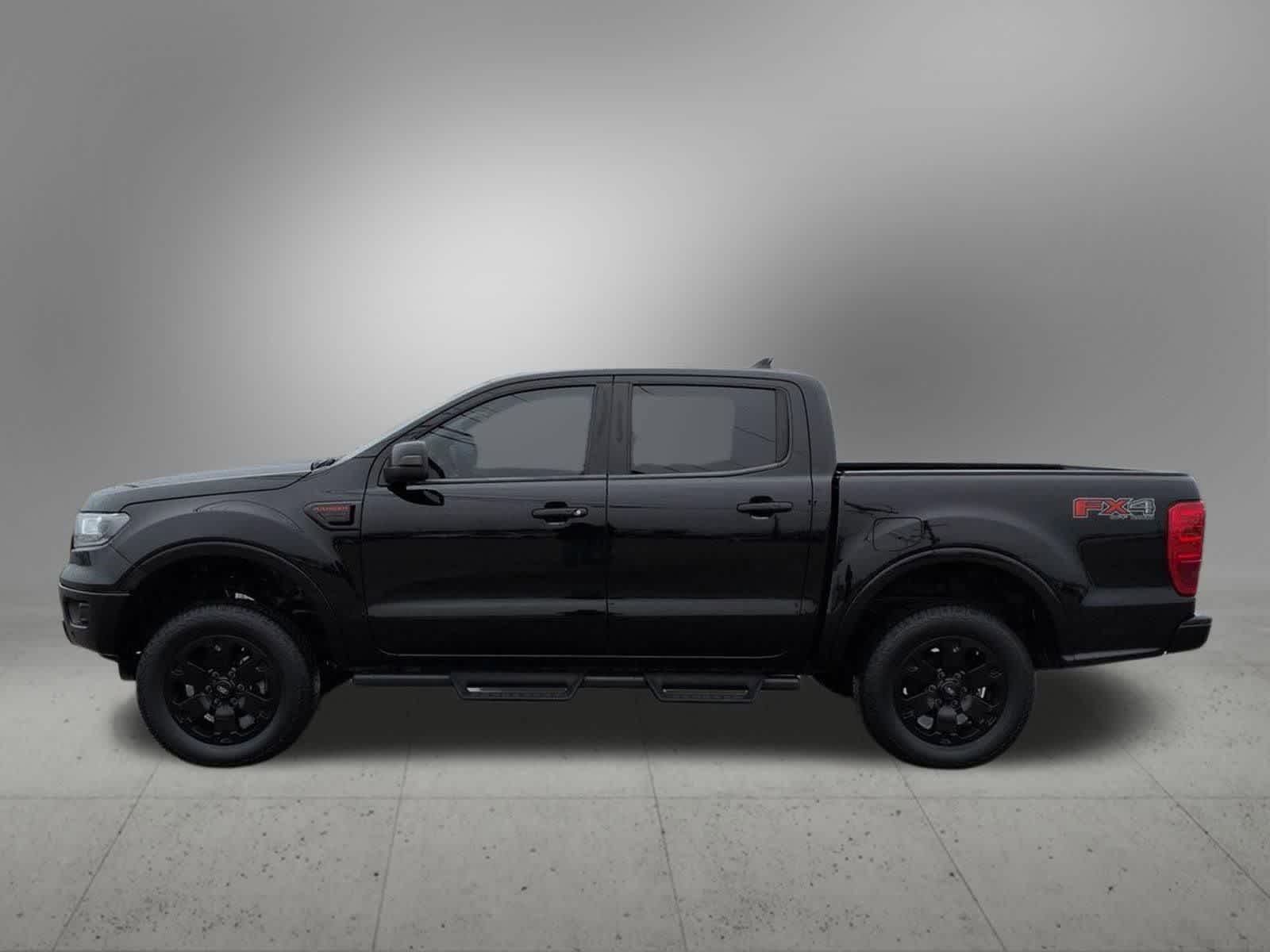 Shadow Black 2020 Ford Ranger Lariat SuperCrew 4WD Pickup Truck Four-Wheel Drive Automatic