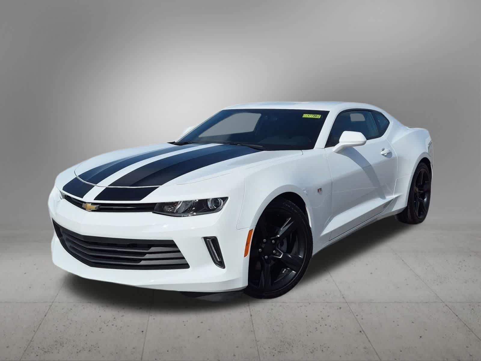Summit White 2016 Chevrolet Camaro Coupe Rear-Wheel Drive 8-Speed Automatic