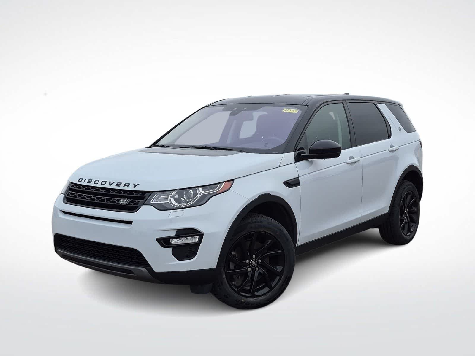 White 2019 Land Rover Discovery Sport SUV / Crossover All-Wheel Drive 9-Speed Automatic