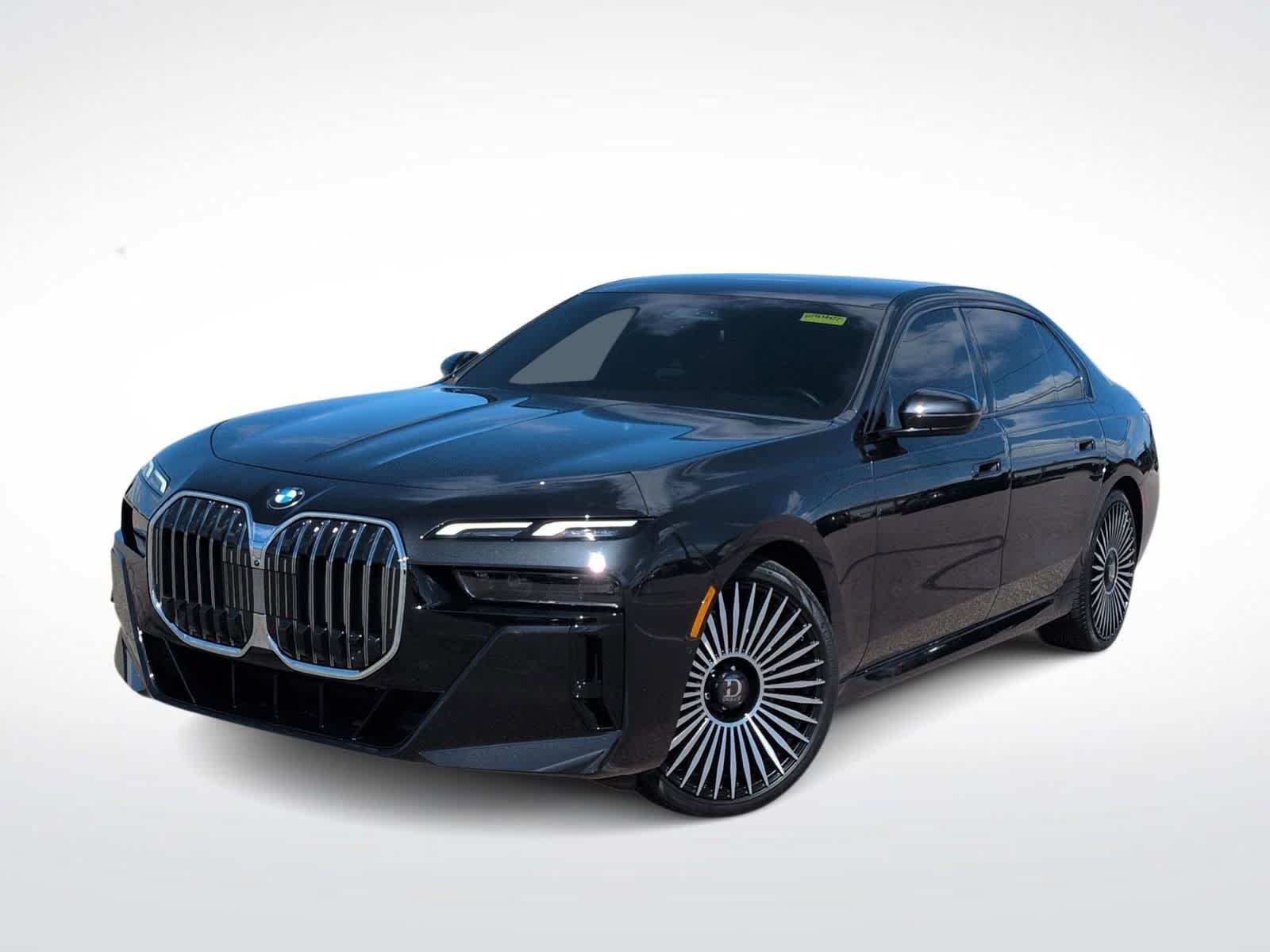 Black Sapphire Metallic 2025 BMW 7 Series 740i xDrive Sedan All-Wheel Drive 8-Speed Automatic
