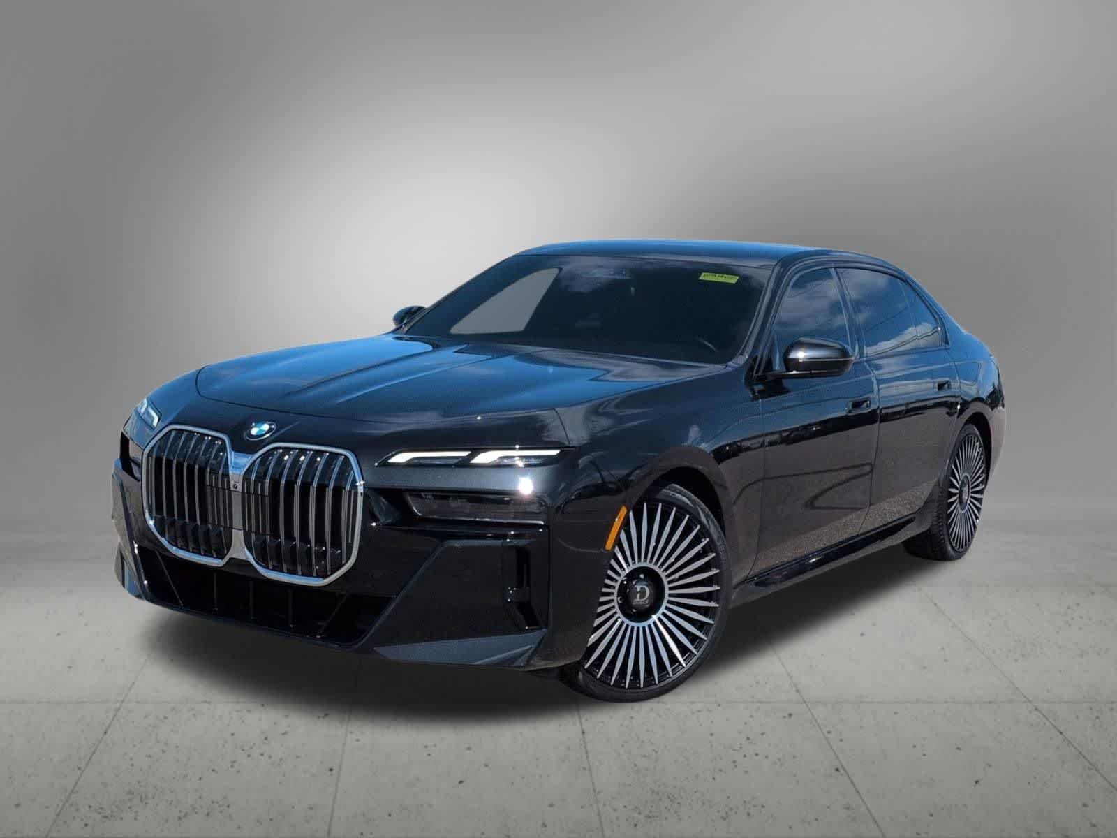 Black Sapphire Metallic 2025 BMW 7 Series 740i xDrive Sedan All-Wheel Drive 8-Speed Automatic