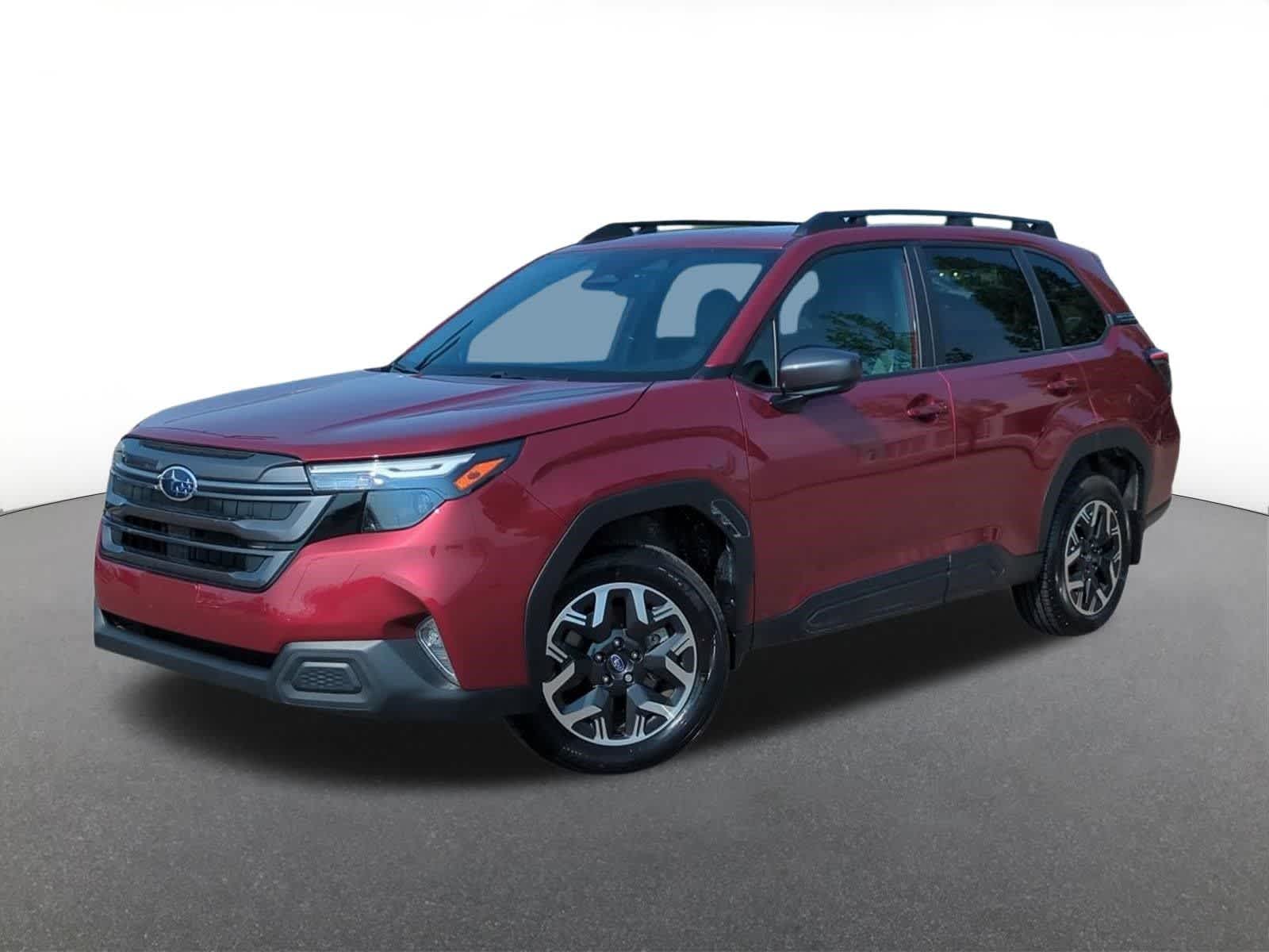 Crimson Red Pearl 2026 Subaru Forester SUV / Crossover All-Wheel Drive Continuously Variable Transmission