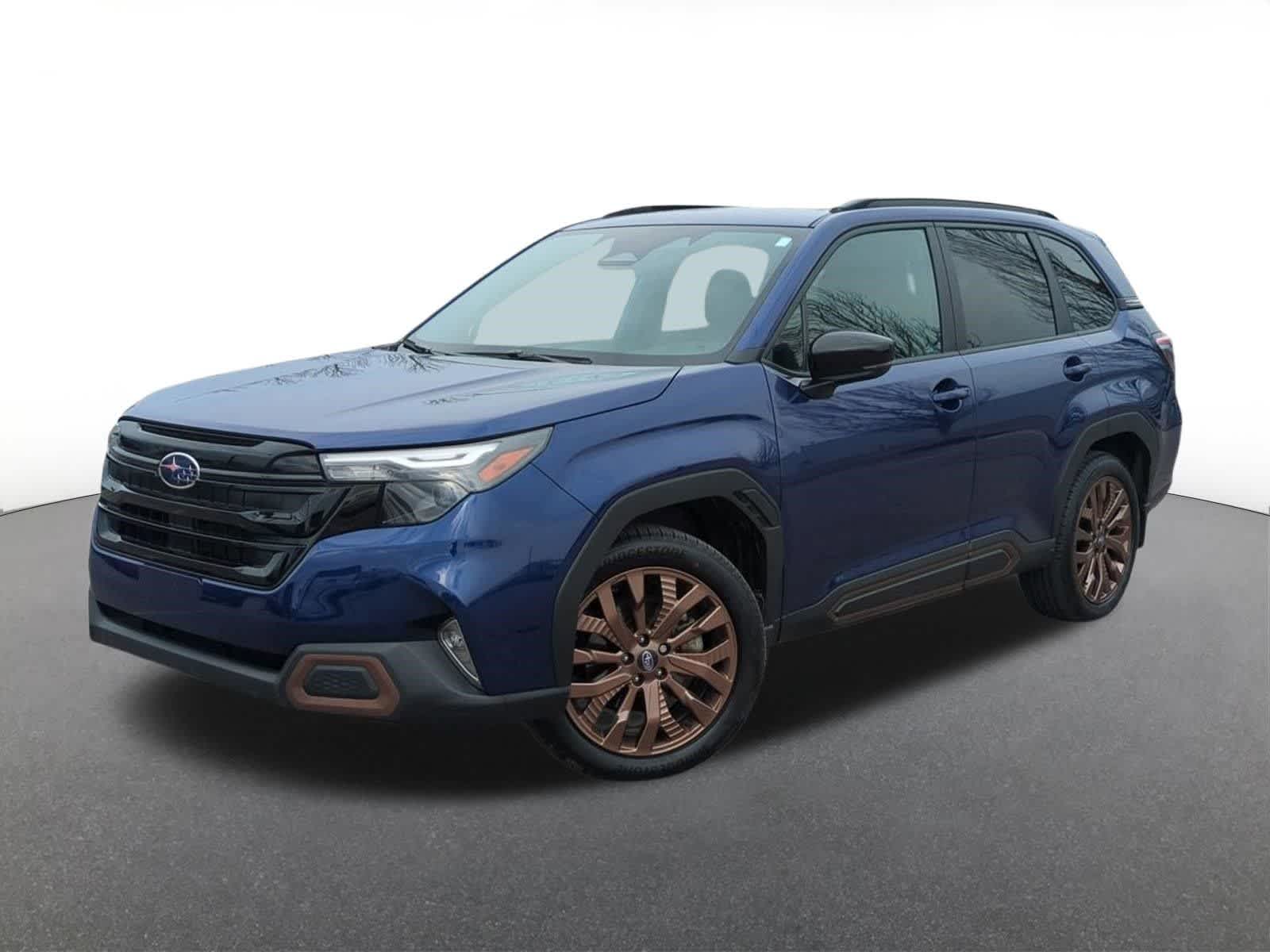 Sapphire Blue Pearl 2026 Subaru Forester Sport Crossover AWD SUV / Crossover All-Wheel Drive Continuously Variable Transmission