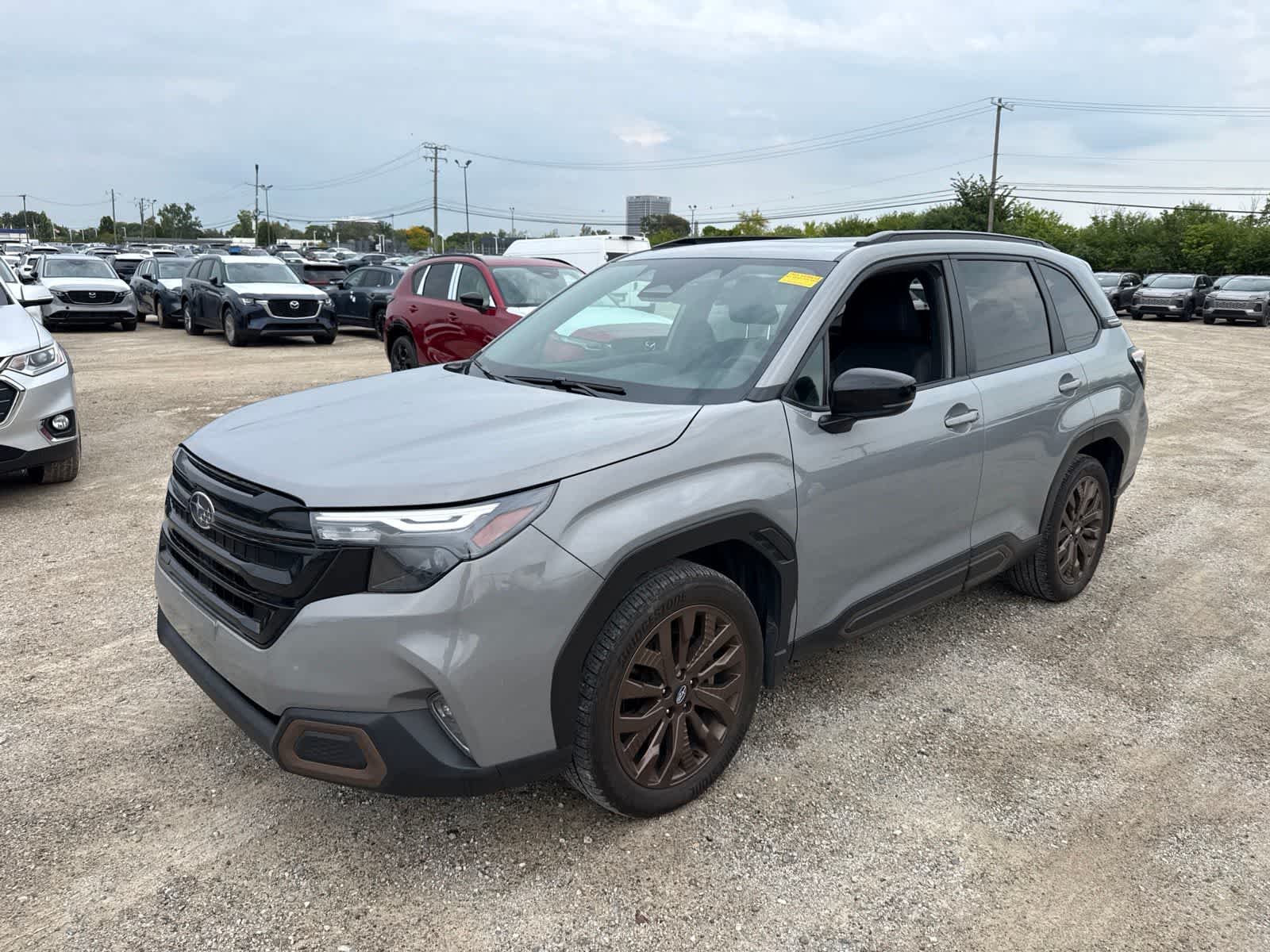 River Rock Pearl 2025 Subaru Forester SUV / Crossover All-Wheel Drive Continuously Variable Transmission