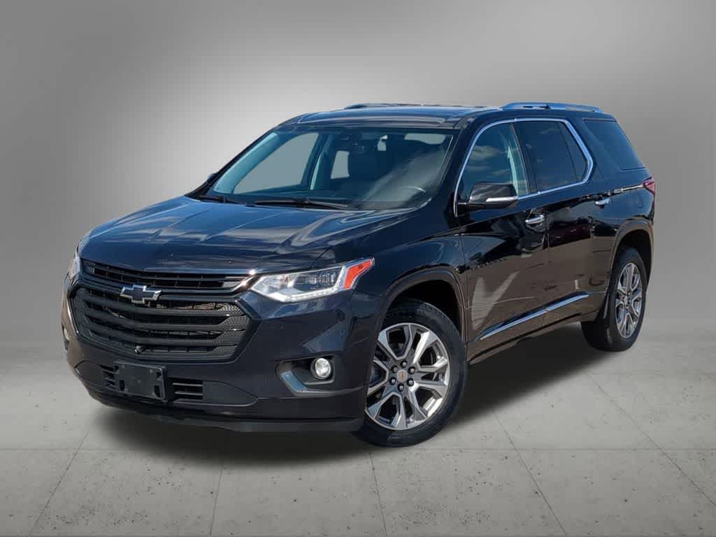 Midnight Blue Metallic 2020 Chevrolet Traverse Premier AWD SUV / Crossover Four-Wheel Drive 9-Speed Automatic