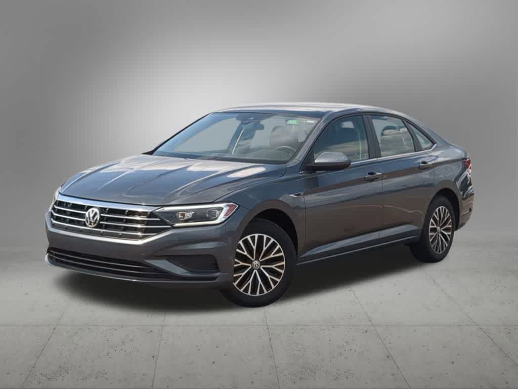 Gray 2019 Volkswagen Jetta SEL FWD Sedan Front-Wheel Drive 8-Speed Automatic