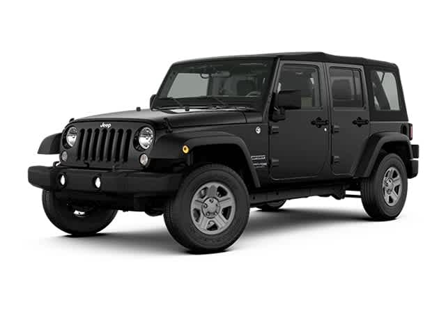 Black Clearcoat 2018 Jeep Wrangler JK Unlimited Sport S 4WD SUV / Crossover Four-Wheel Drive 5-Speed Automatic