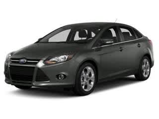 Sterling Gray Metallic 2014 Ford Focus Sedan Front-Wheel Drive 6-Speed Automatic