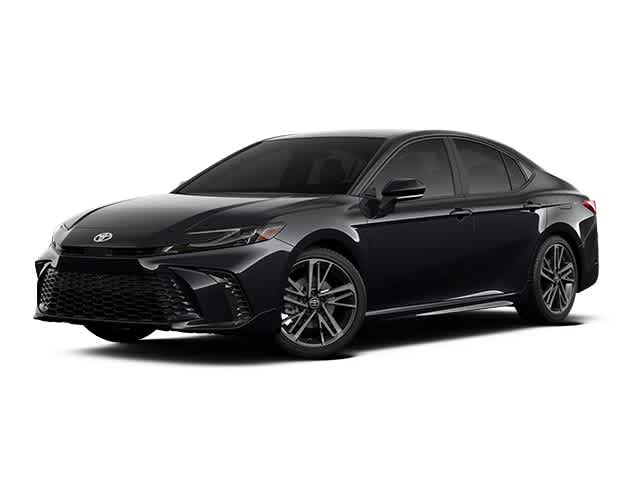 Wind Chill Pearl/Midnight Black Metallic 2025 Toyota Camry Sedan Front-Wheel Drive Continuously Variable Transmission