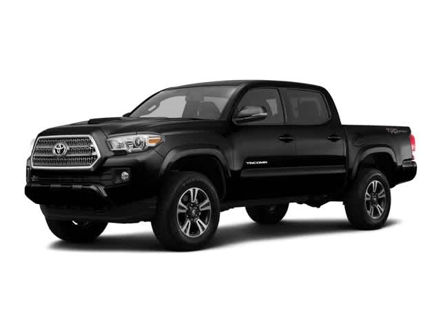 Black 2017 Toyota Tacoma Pickup Truck Four-Wheel Drive 6-Speed Automatic