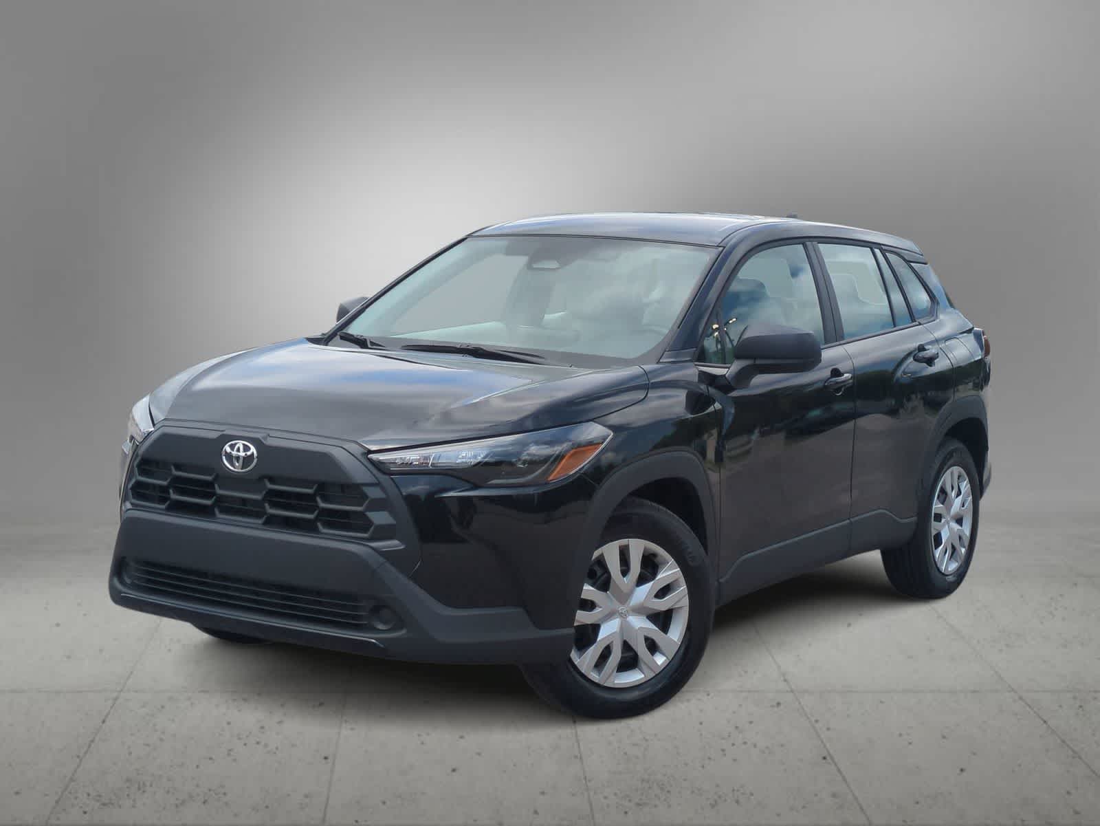 Jet Black 2026 Toyota Corolla Cross SUV / Crossover Front-Wheel Drive Continuously Variable Transmission