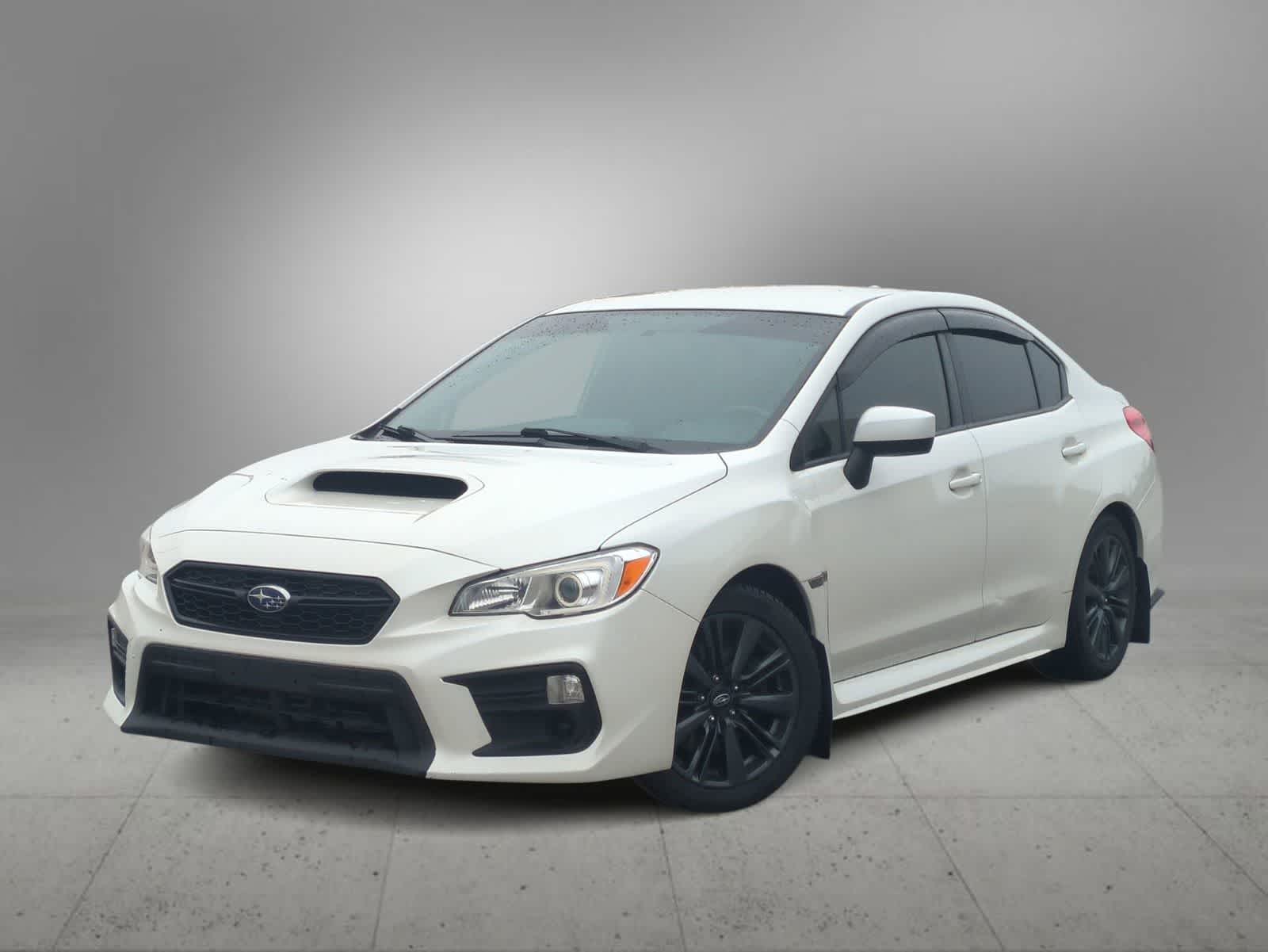 Crystal White Pearl 2019 Subaru WRX AWD Sedan All-Wheel Drive 6-Speed Manual