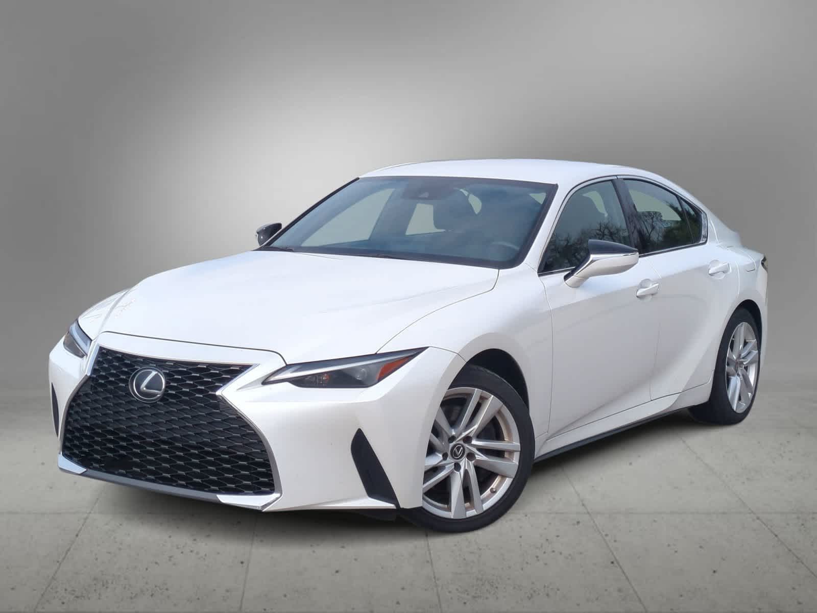 Eminent White Pearl 2022 Lexus IS Sedan All-Wheel Drive 6-Speed Automatic