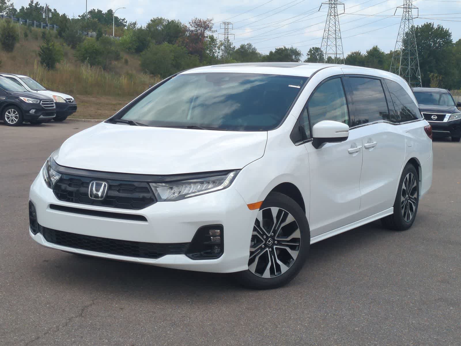 Platinum White Pearl 2026 Honda Odyssey Minivan Front-Wheel Drive Automatic