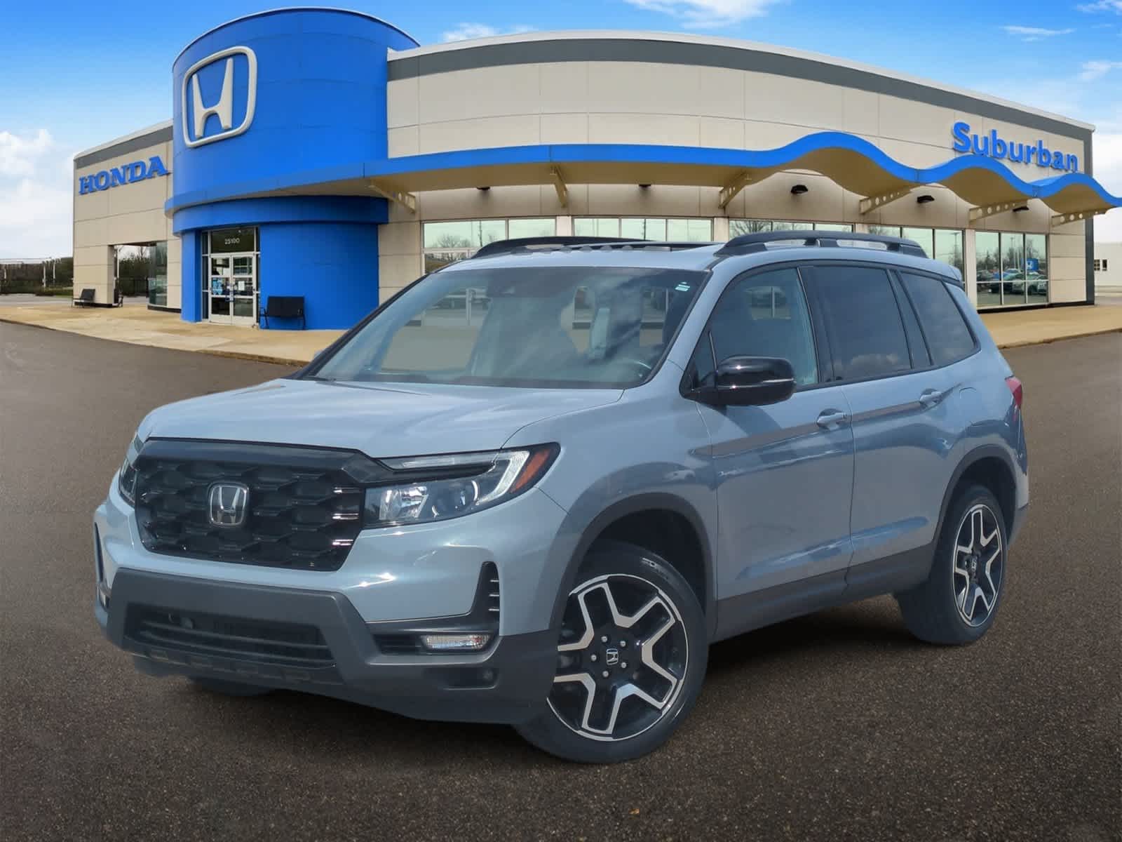 Sonic Gray Pearl 2023 Honda Passport SUV / Crossover All-Wheel Drive 9-Speed Automatic