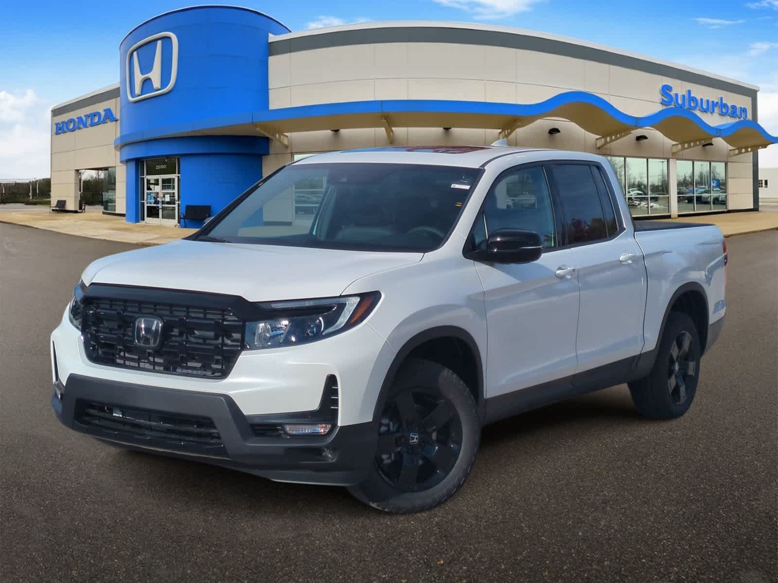 Platinum White Pearl 2026 Honda Ridgeline Pickup Truck All-Wheel Drive 9-Speed Automatic