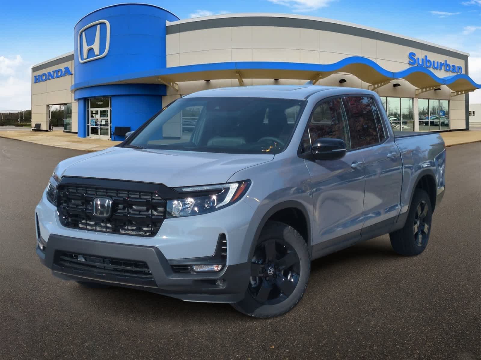 Sonic Gray Pearl 2026 Honda Ridgeline Pickup Truck All-Wheel Drive 9-Speed Automatic