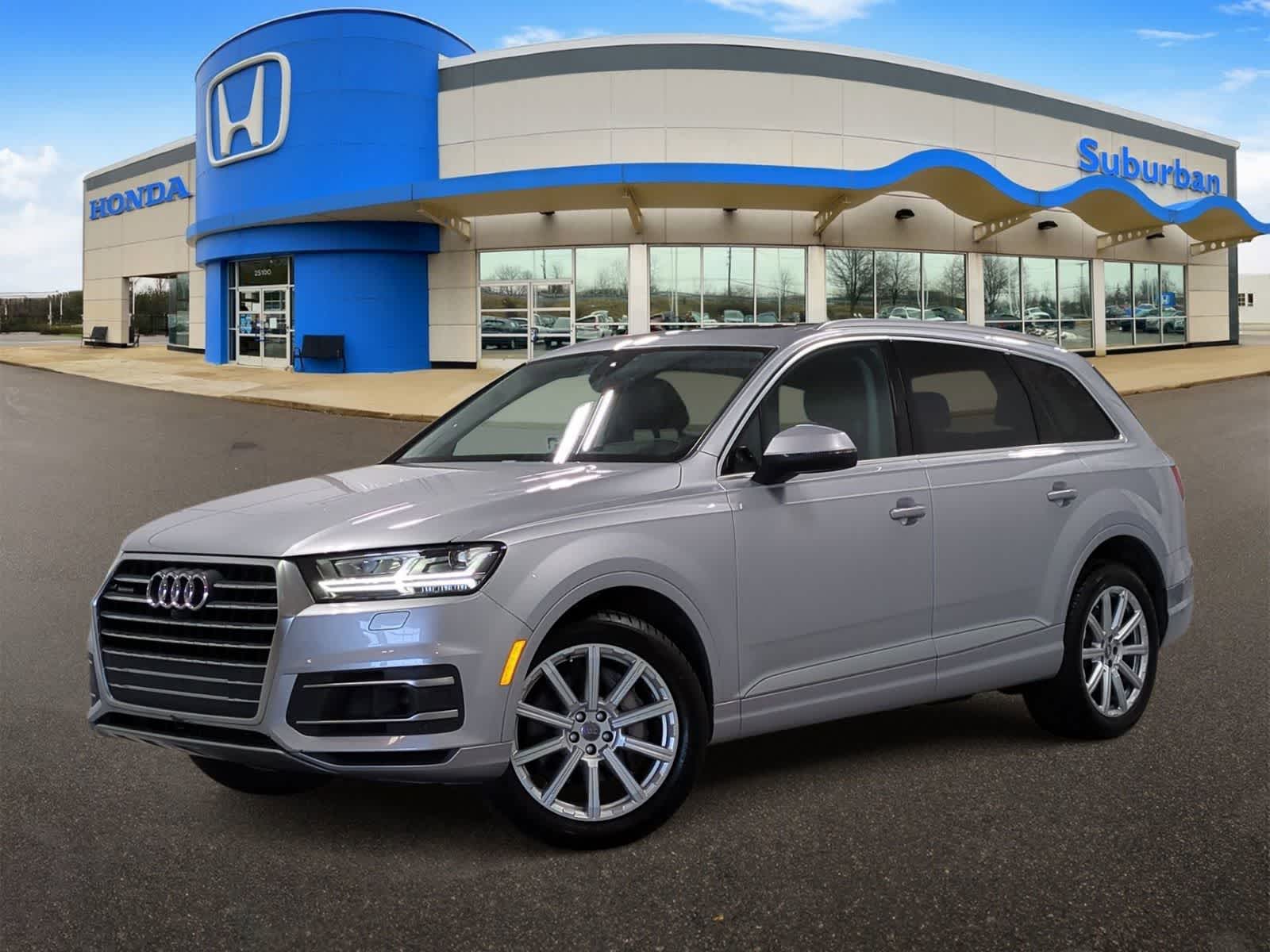 Silver 2018 Audi Q7 3.0 TFSI quattro Prestige SUV / Crossover All-Wheel Drive 8-Speed Automatic
