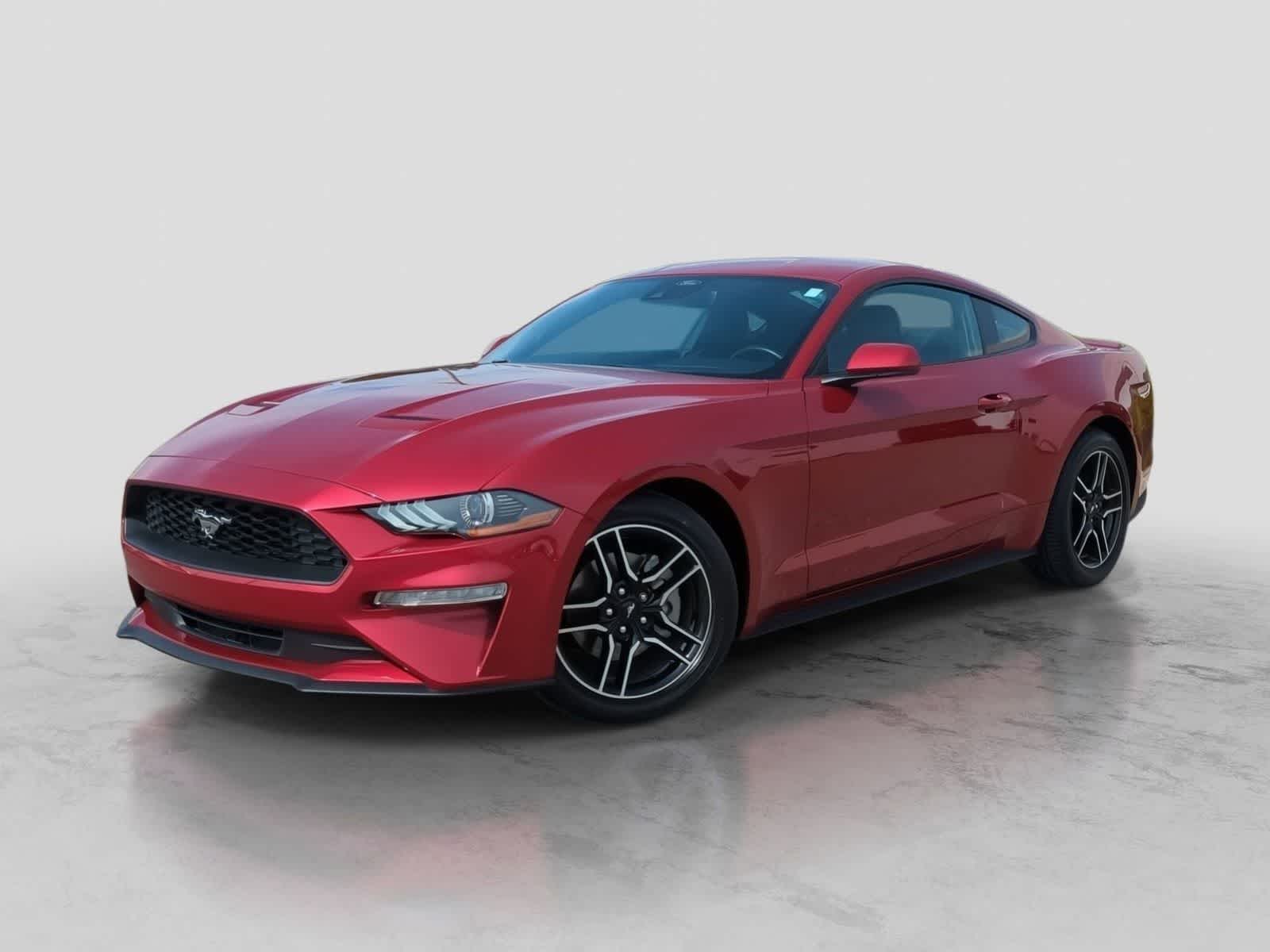 Rapid Red Metallic Tinted Clearcoat 2022 Ford Mustang EcoBoost Premium Fastback RWD Coupe Rear-Wheel Drive Automatic