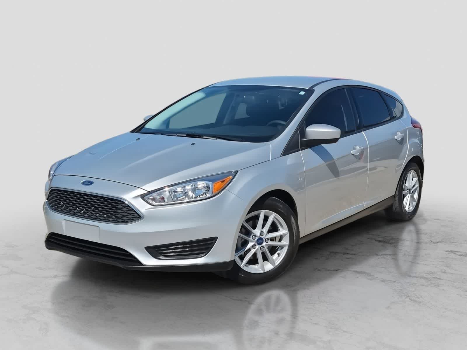 Ingot Silver Metallic 2018 Ford Focus Hatchback Front-Wheel Drive 6-Speed Automatic