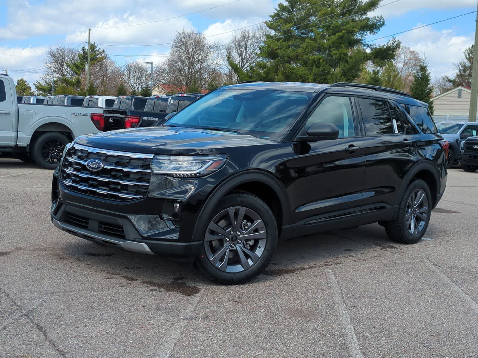 Black 2026 Ford Explorer Active AWD SUV / Crossover All-Wheel Drive Automatic