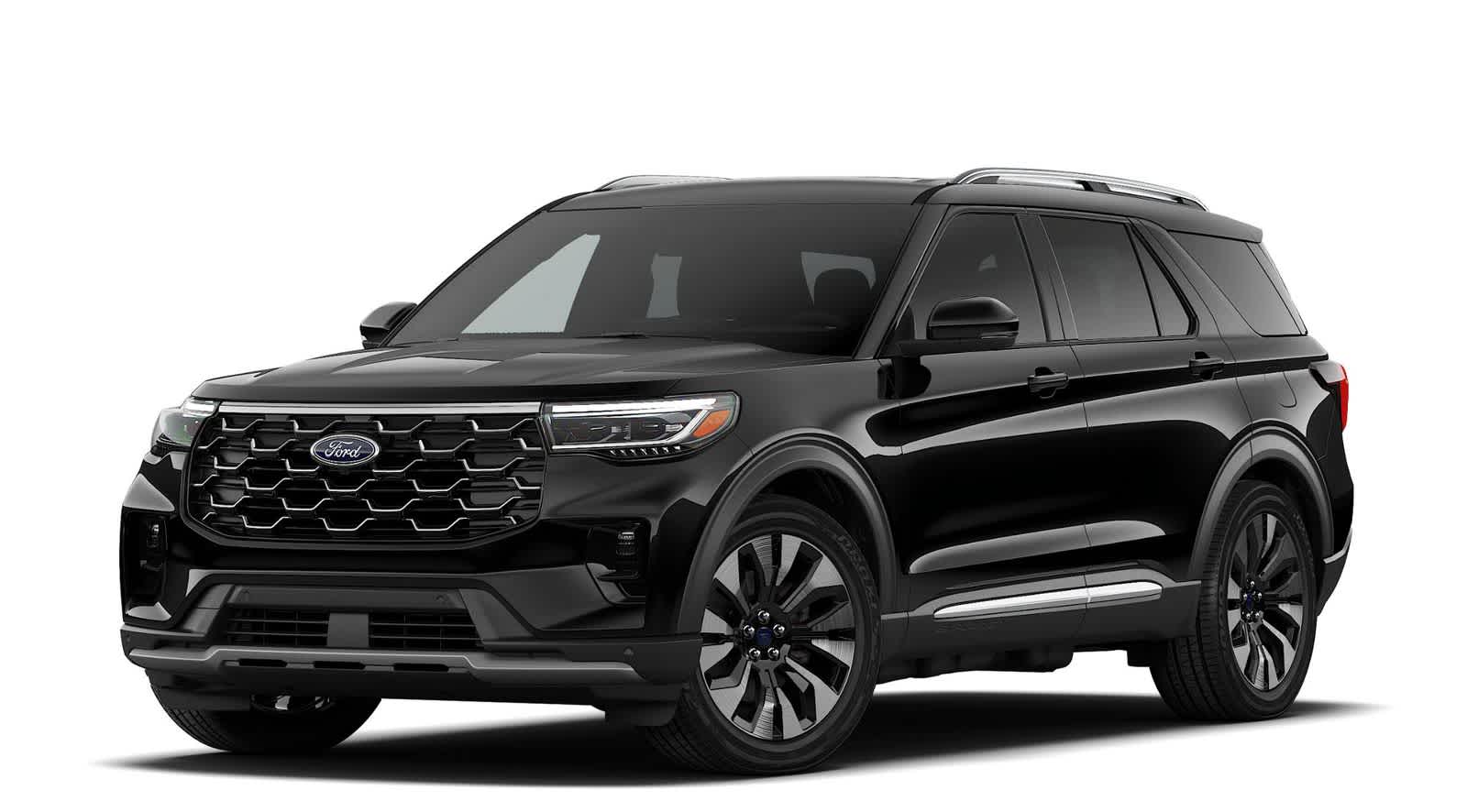 Black 2026 Ford Explorer SUV / Crossover All-Wheel Drive Automatic