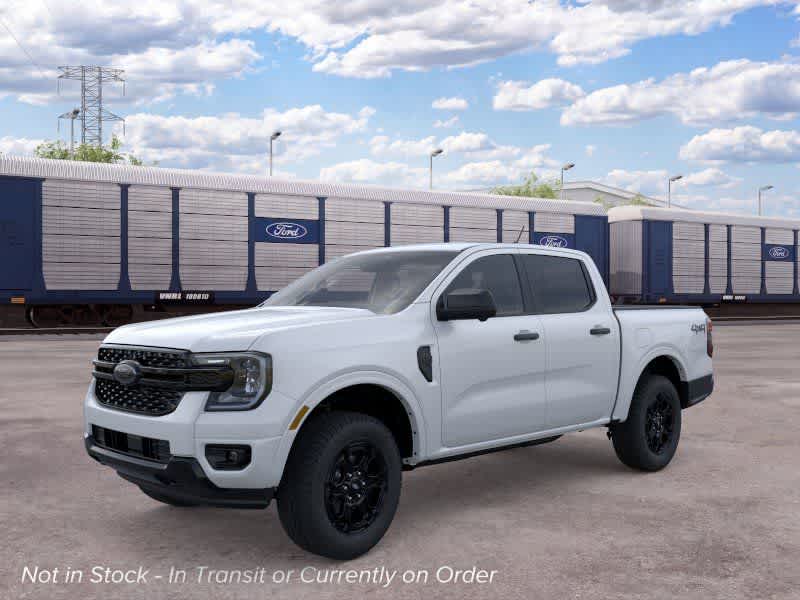 White 2026 Ford Ranger Pickup Truck Four-Wheel Drive Automatic