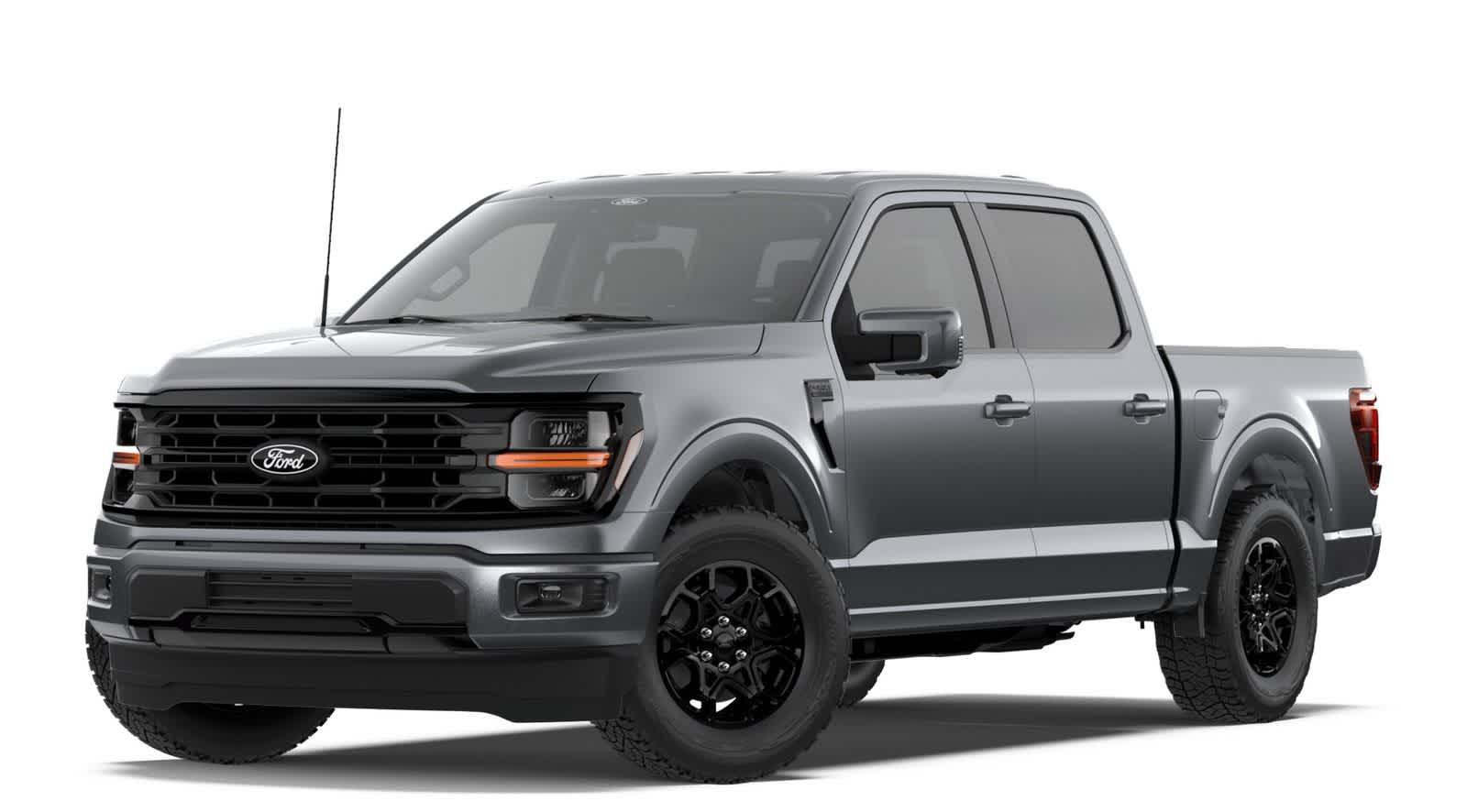 Gray 2026 Ford F-150 Pickup Truck Four-Wheel Drive Automatic