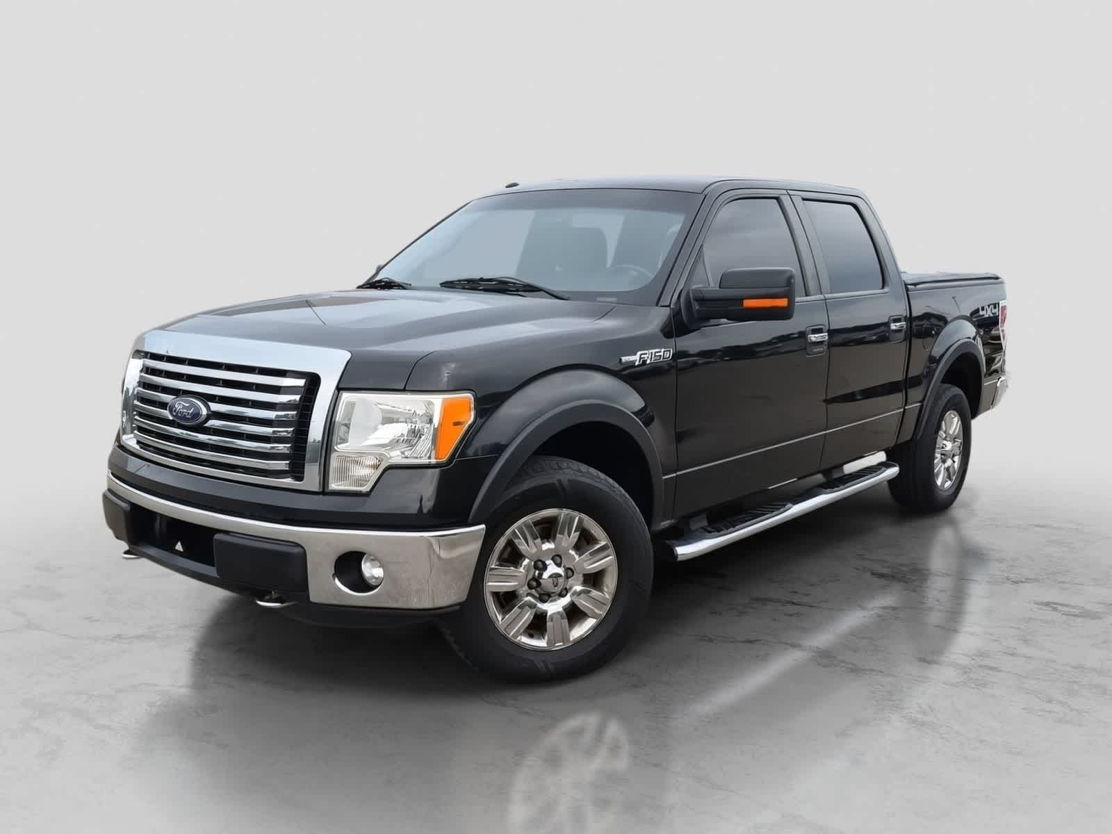 Tuxedo Black Metallic 2012 Ford F-150 Pickup Truck Four-Wheel Drive 6-Speed Automatic