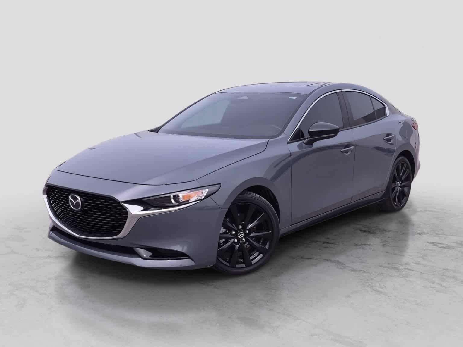 Polymetal Gray Metallic 2024 Mazda MAZDA3 Sedan All-Wheel Drive 6-Speed Automatic