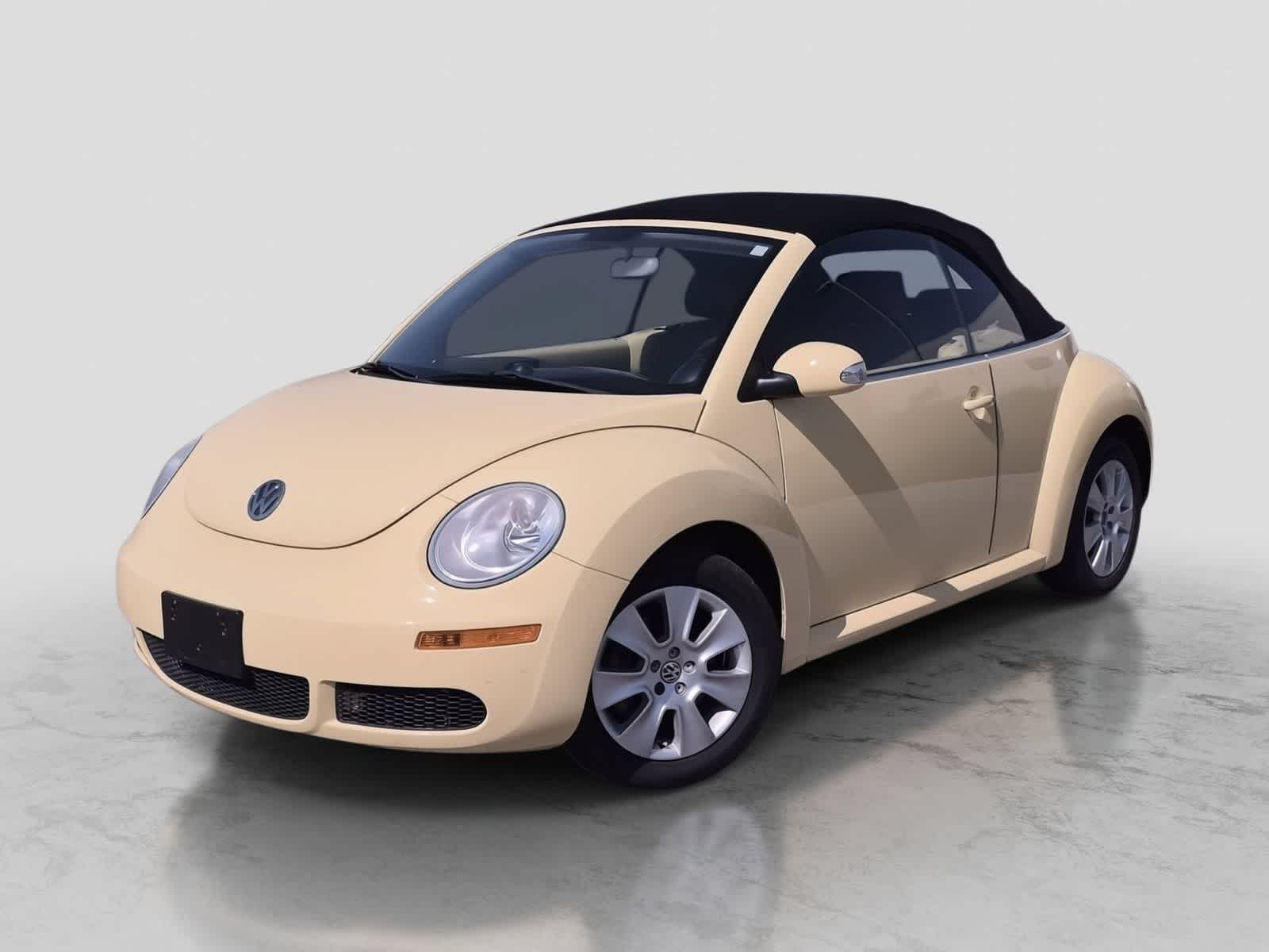 Yellow 2008 Volkswagen Beetle Convertible Automatic