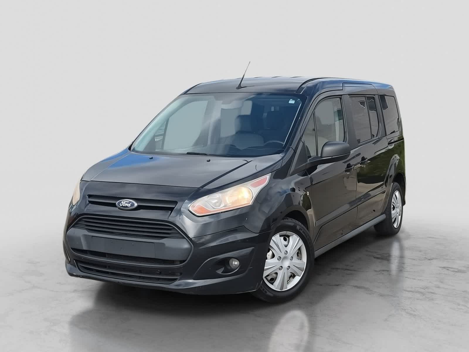 Panther Black Metallic 2014 Ford Transit Connect Van Front-Wheel Drive 6-Speed Automatic