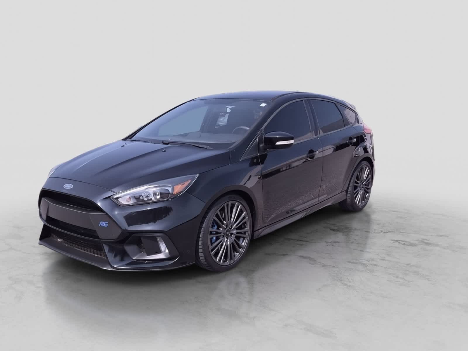 Shadow Black 2017 Ford Focus RS Hatchback All-Wheel Drive 6-Speed Manual