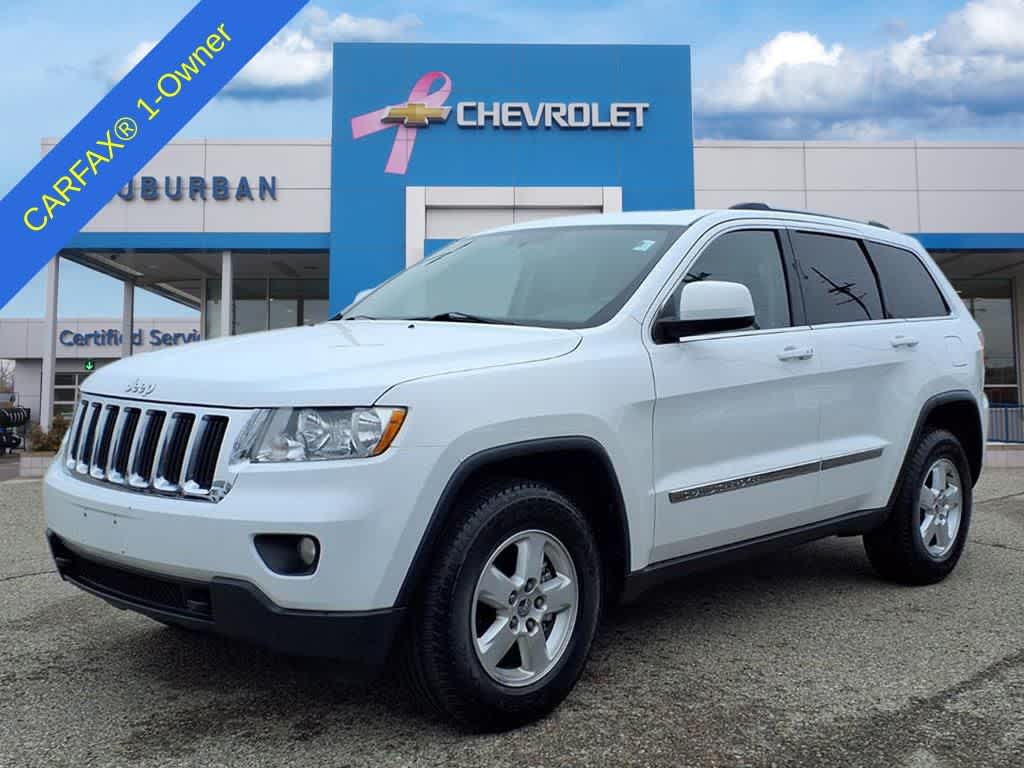 Bright White 2013 Jeep Grand Cherokee Laredo 4WD SUV / Crossover Four-Wheel Drive 5-Speed Automatic