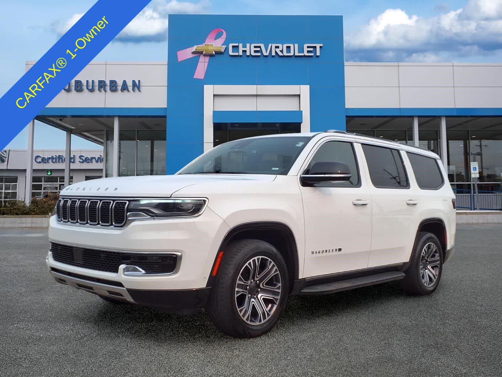 Bright White Clearcoat 2024 Jeep Wagoneer SUV / Crossover 4X2 8-Speed Automatic