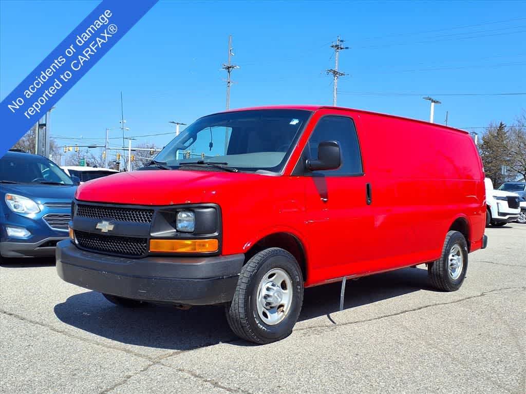 Red Hot 2017 Chevrolet Express Cargo 2500 RWD Van Rear-Wheel Drive 6-Speed Automatic