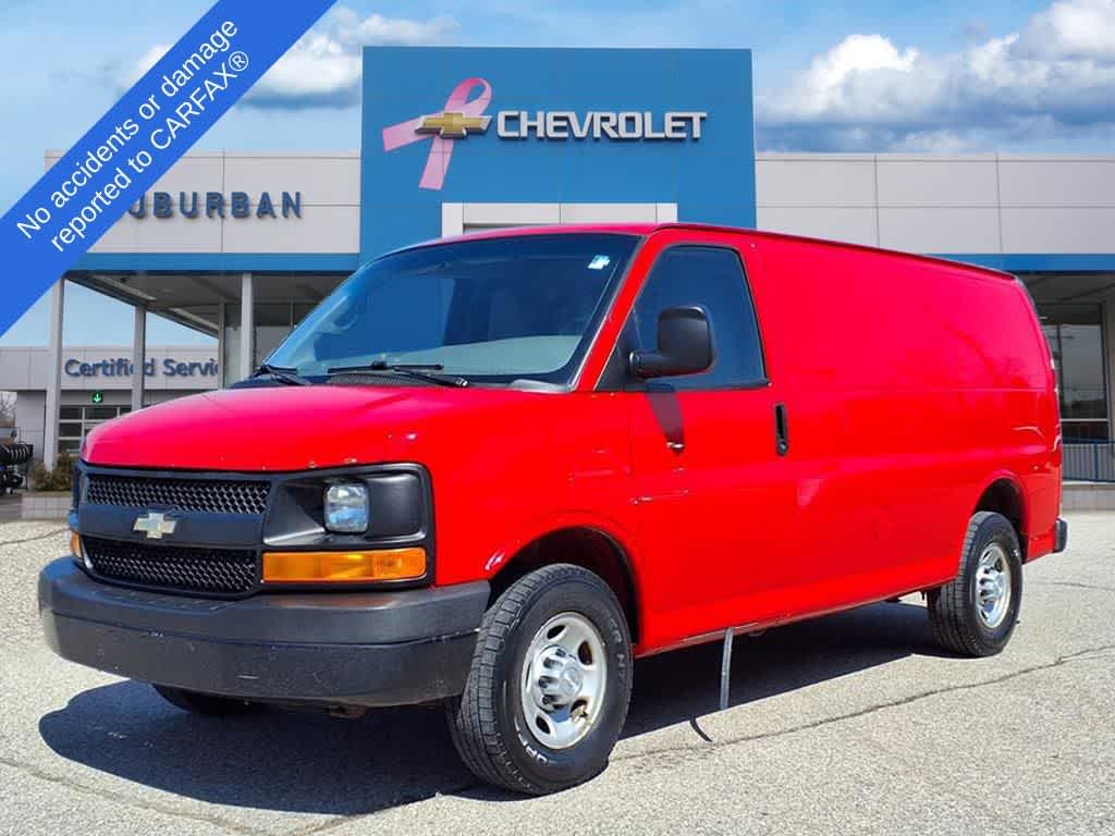 Red Hot 2017 Chevrolet Express Cargo 2500 RWD Van Rear-Wheel Drive 6-Speed Automatic