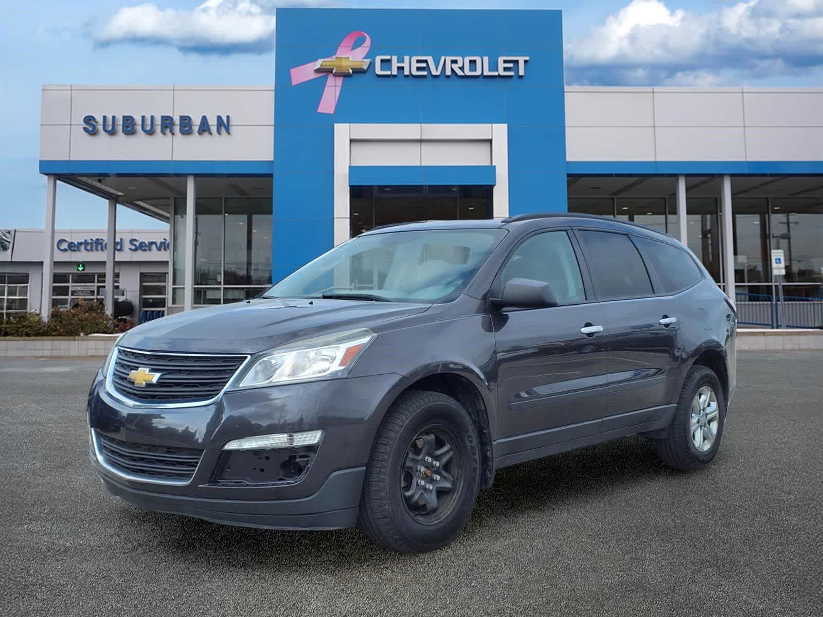 Gray (Tungsten Metallic) 2016 Chevrolet Traverse SUV / Crossover Front-Wheel Drive 6-Speed Automatic