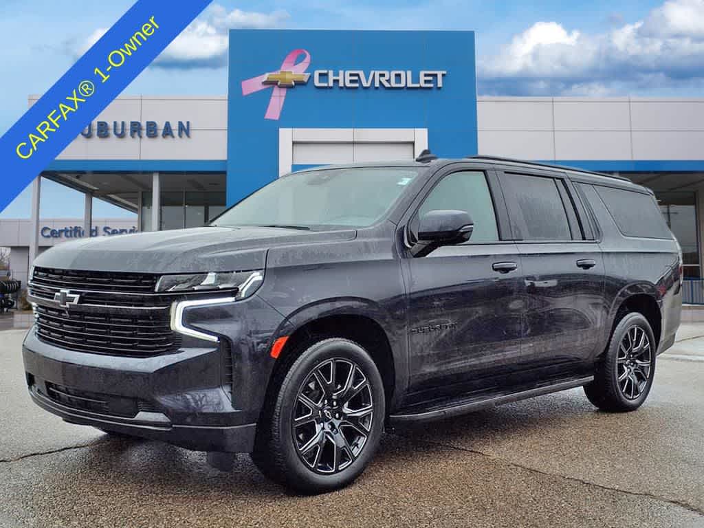 Dark Ash Metallic 2023 Chevrolet Suburban RST 4WD SUV / Crossover Four-Wheel Drive Automatic