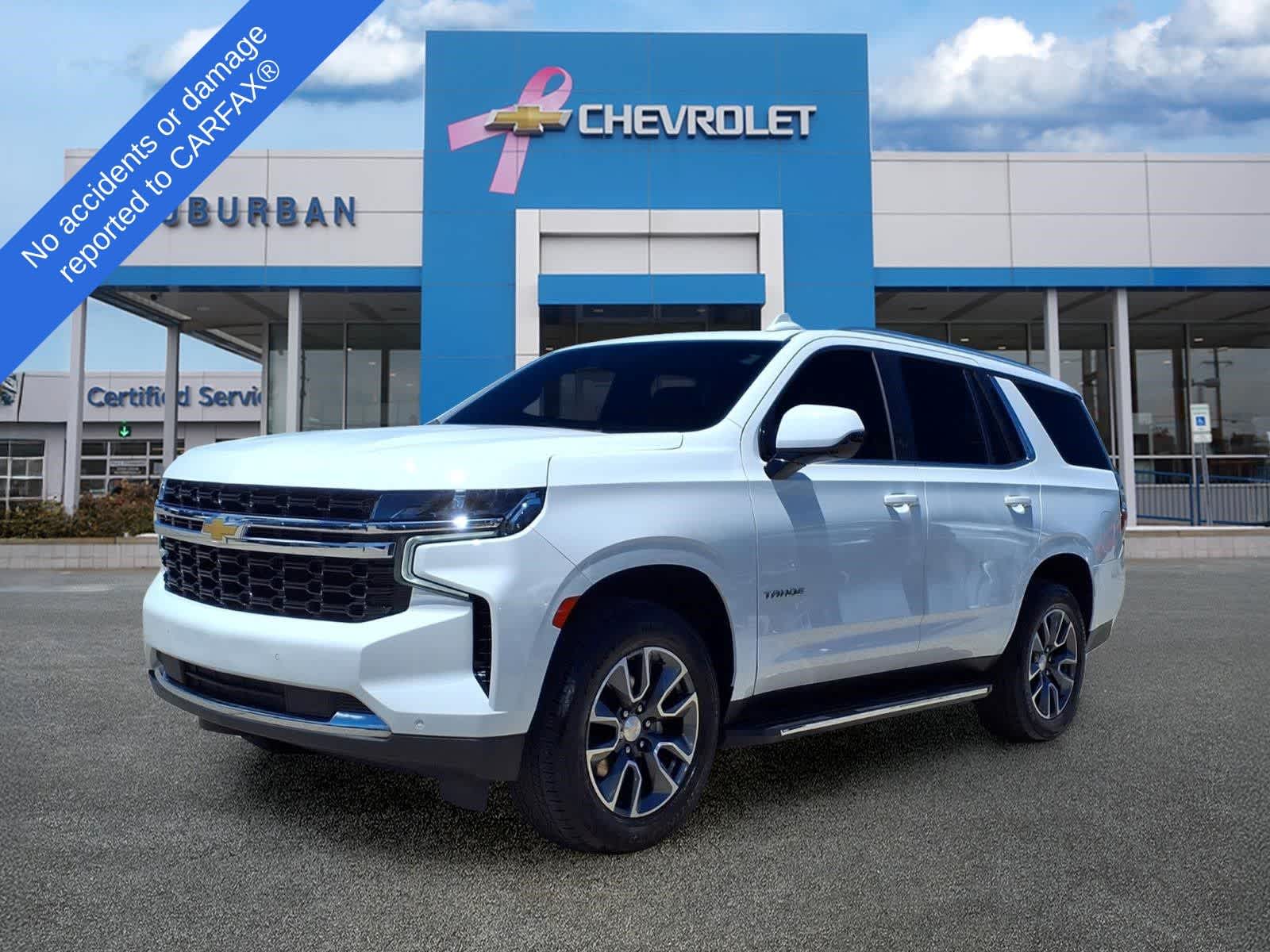 Summit White 2022 Chevrolet Tahoe SUV / Crossover Four-Wheel Drive Automatic