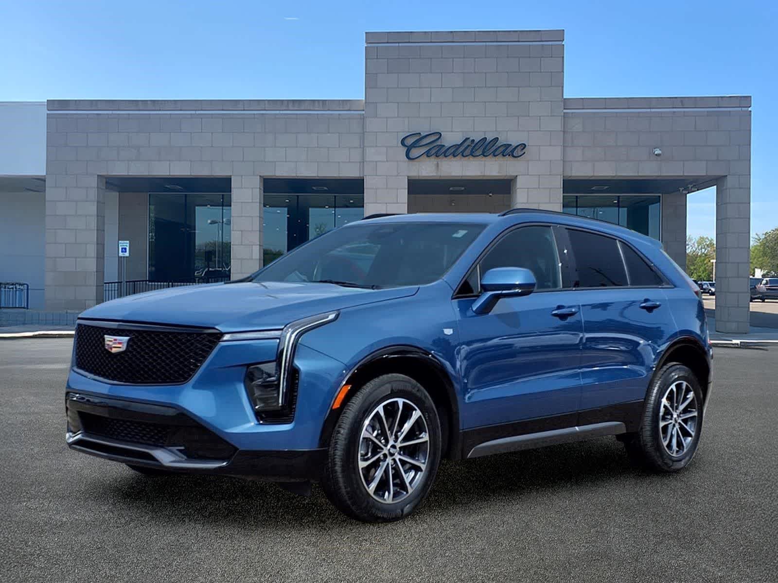 Deep Sea Metallic 2024 Cadillac XT4 SUV / Crossover Front-Wheel Drive 9-Speed Automatic