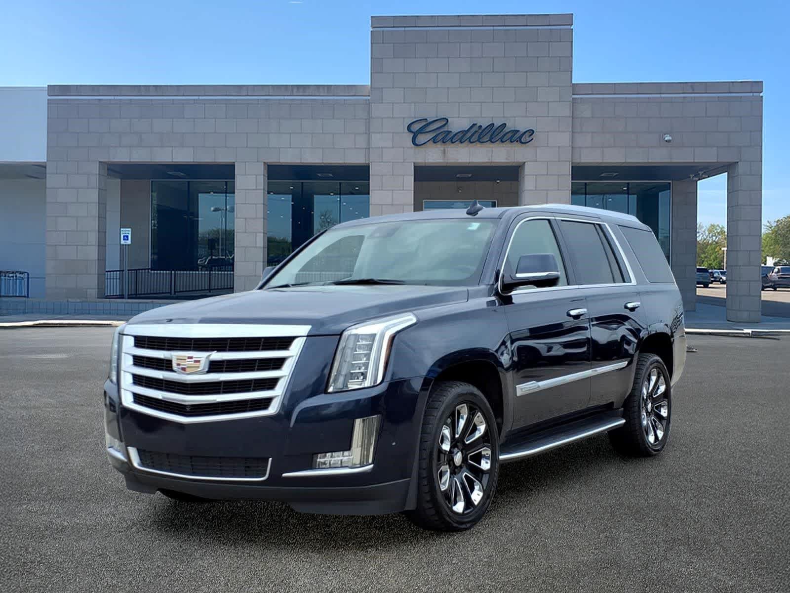 Dark Adriatic Blue Metallic 2020 Cadillac Escalade Luxury 4WD SUV / Crossover Four-Wheel Drive Automatic
