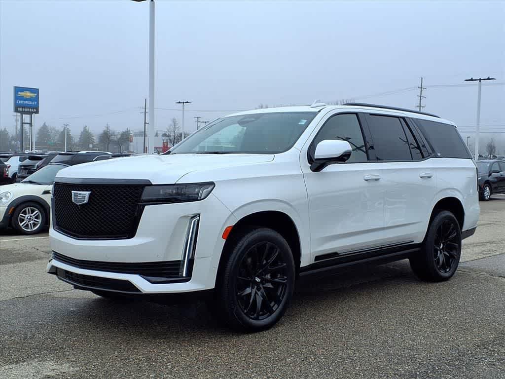 Crystal White Tricoat 2024 Cadillac Escalade Sport 4WD SUV / Crossover Four-Wheel Drive Automatic