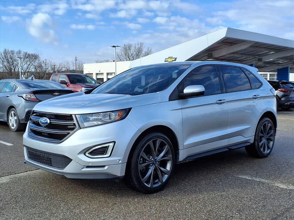 Ingot Silver Metallic 2018 Ford Edge Sport AWD SUV / Crossover All-Wheel Drive 6-Speed Automatic