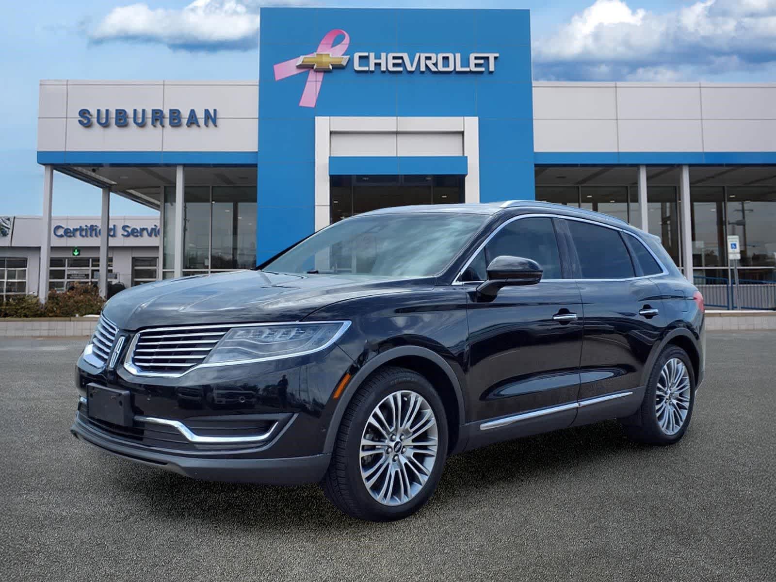 Diamond Black 2017 Lincoln MKX SUV / Crossover All-Wheel Drive 6-Speed Automatic