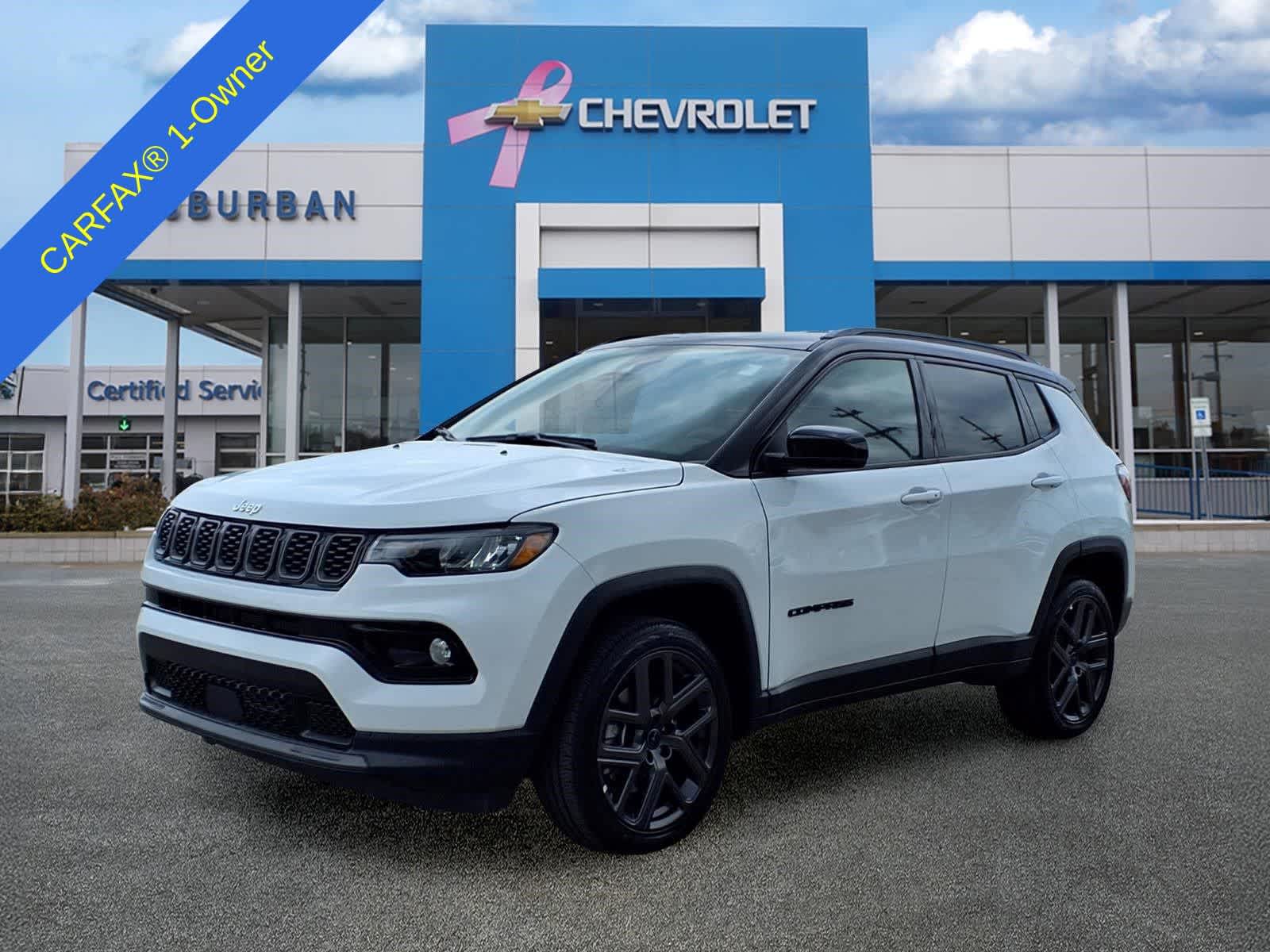 Bright White Clearcoat 2026 Jeep Compass Limited Altitude 4WD SUV / Crossover Four-Wheel Drive 8-Speed Automatic