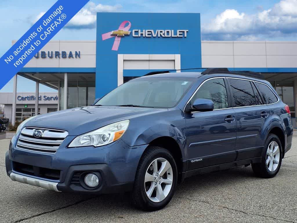 Twilight Blue Metallic 2014 Subaru Outback 2.5i Limited Wagon All-Wheel Drive Automatic