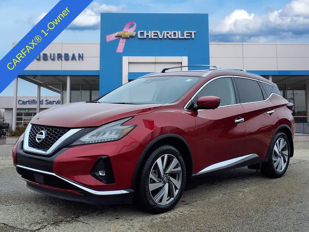 Cayenne Red Metallic 2020 Nissan Murano SL AWD SUV / Crossover All-Wheel Drive Continuously Variable Transmission
