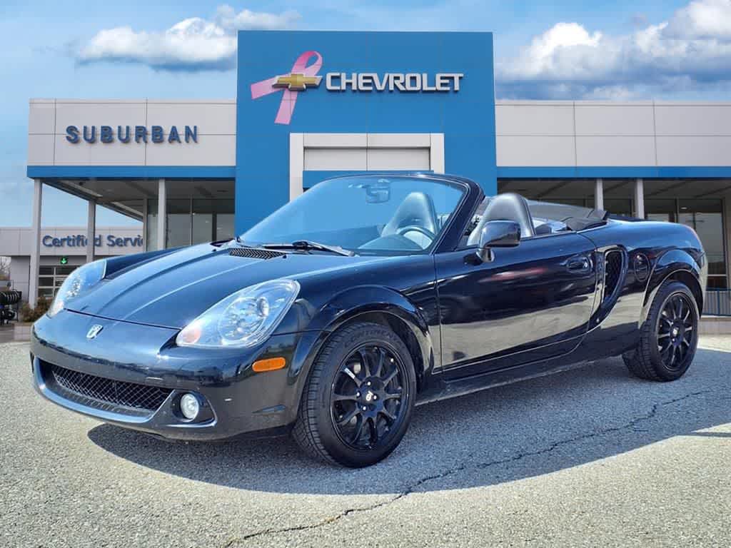 Black 2003 Toyota MR2 Spyder 2 Dr STD Convertible Convertible Rear-Wheel Drive Manual